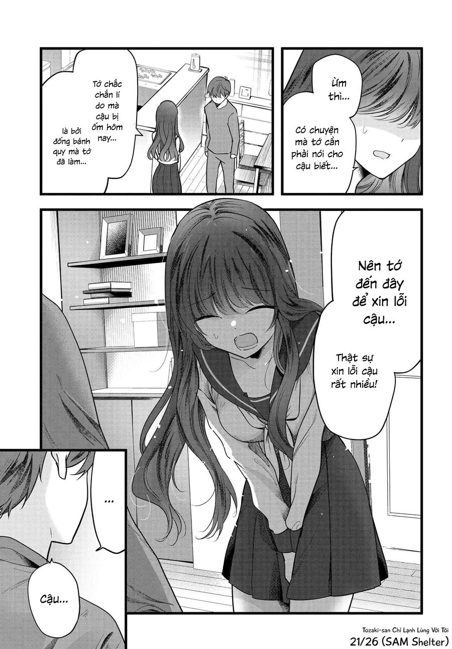 Tozaki-San Chỉ Lạnh Lùng Mỗi Mình Tôi - Chapter 4
