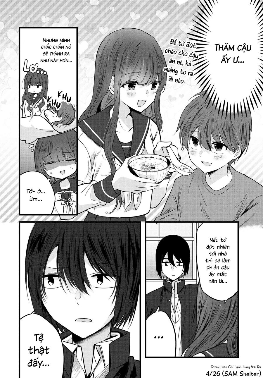 Tozaki-San Chỉ Lạnh Lùng Mỗi Mình Tôi - Chapter 4