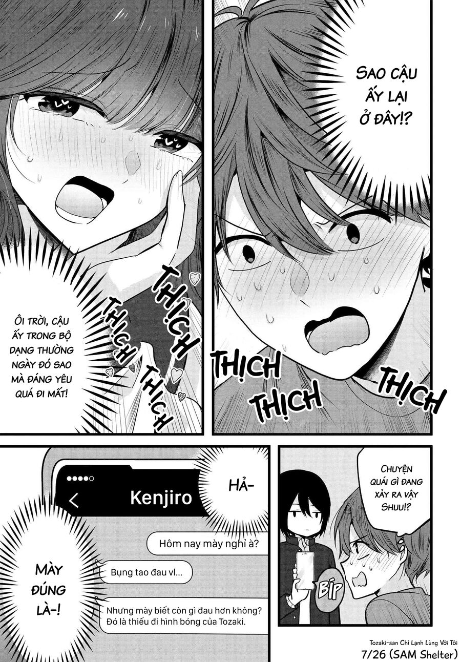 Tozaki-San Chỉ Lạnh Lùng Mỗi Mình Tôi - Chapter 4