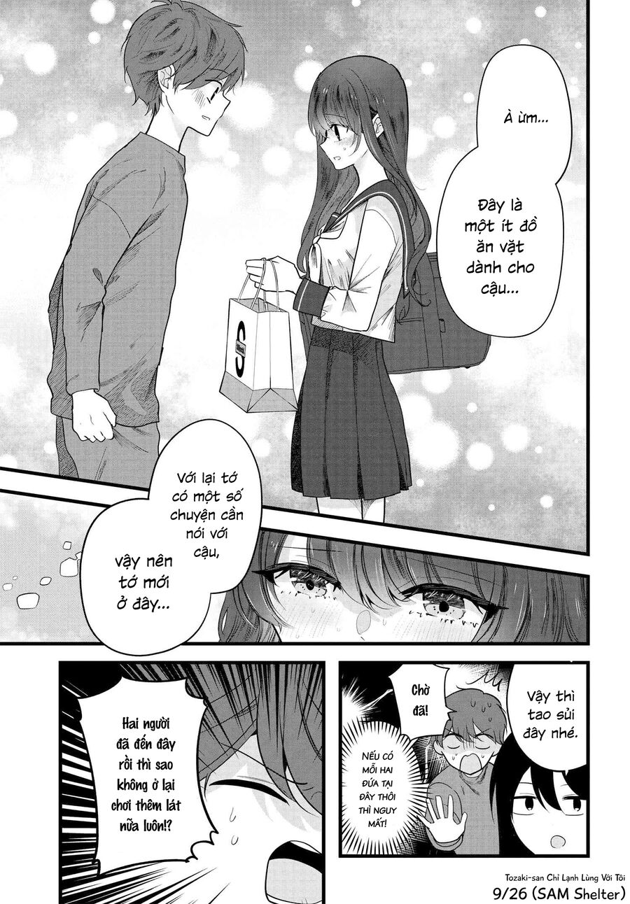 Tozaki-San Chỉ Lạnh Lùng Mỗi Mình Tôi - Chapter 4
