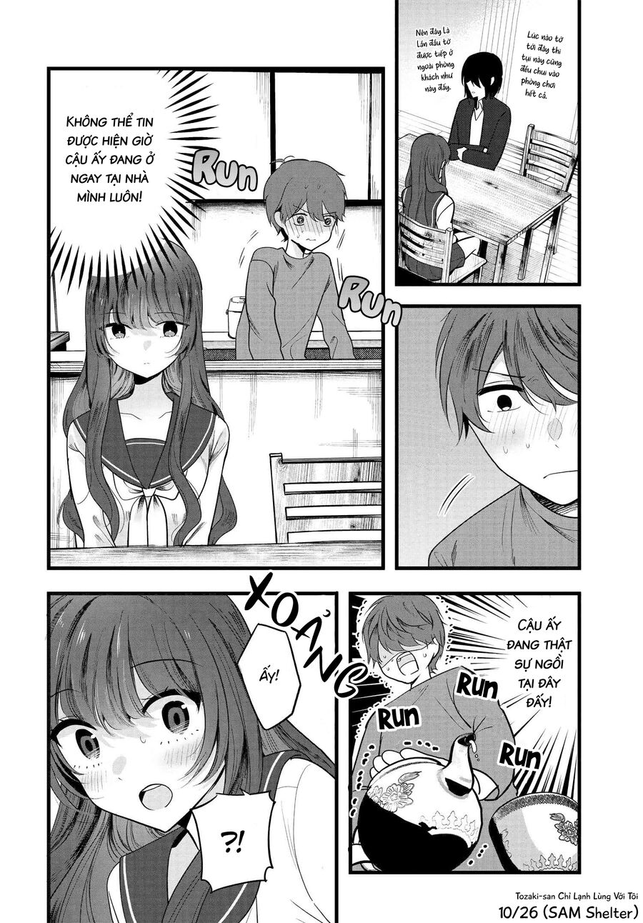 Tozaki-San Chỉ Lạnh Lùng Mỗi Mình Tôi - Chapter 4