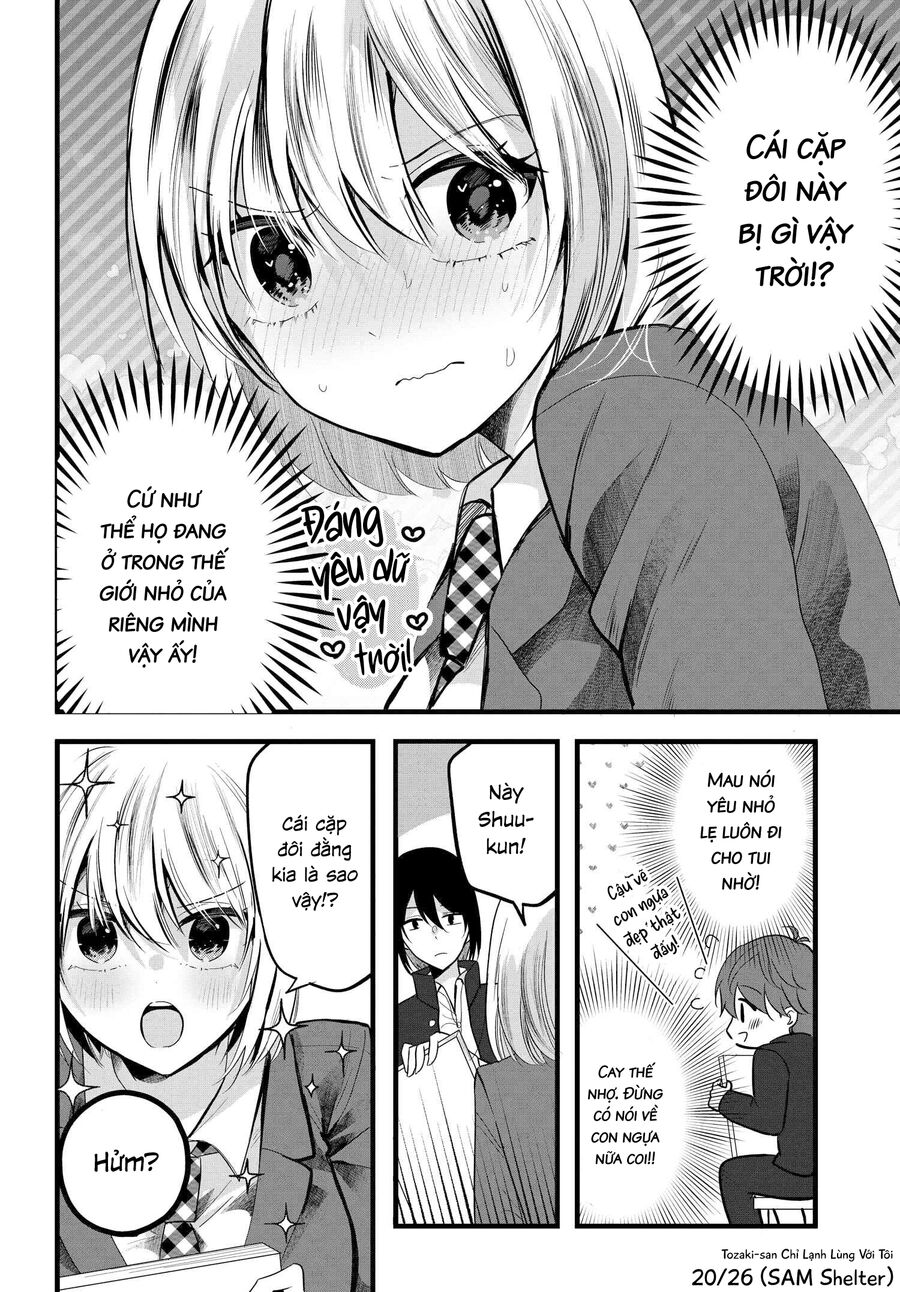 Tozaki-San Chỉ Lạnh Lùng Mỗi Mình Tôi - Chapter 5
