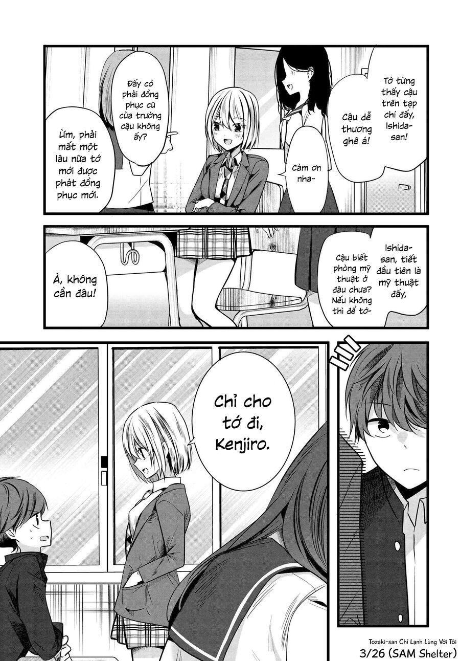 Tozaki-San Chỉ Lạnh Lùng Mỗi Mình Tôi - Chapter 5