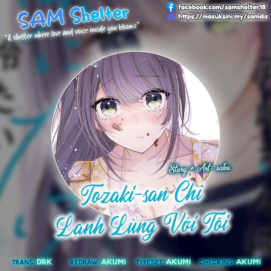 Tozaki-San Chỉ Lạnh Lùng Mỗi Mình Tôi - Chapter 5