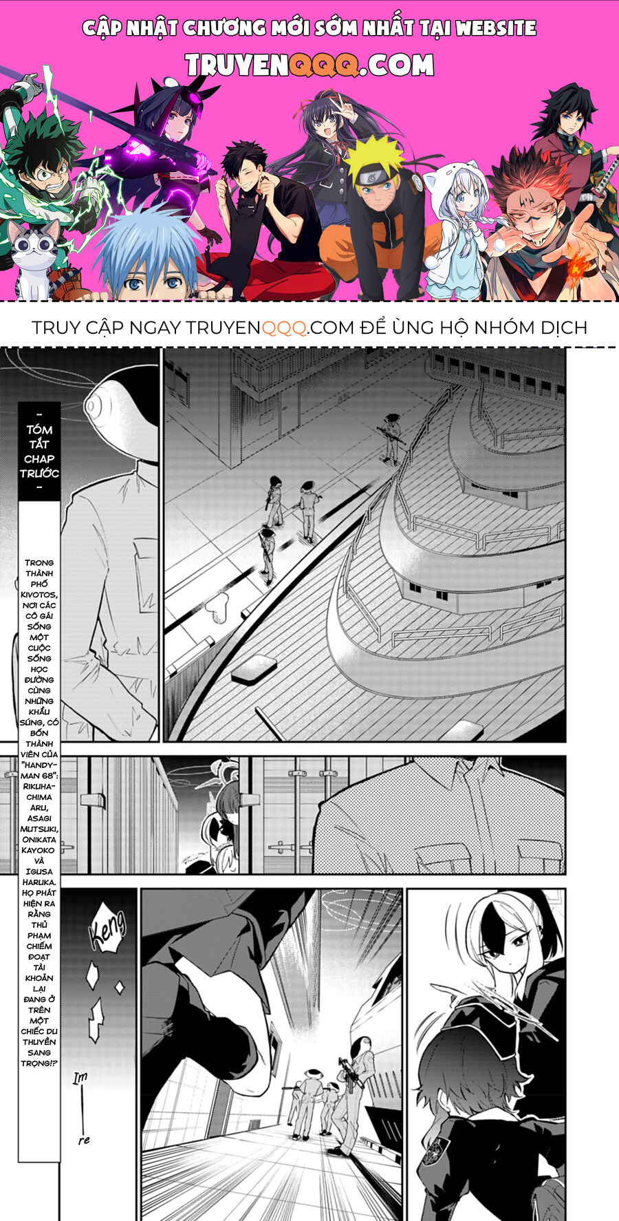 Blue Archive: Nhật Kí Nghiệp Vụ Của Handyman 68 - Chapter 23