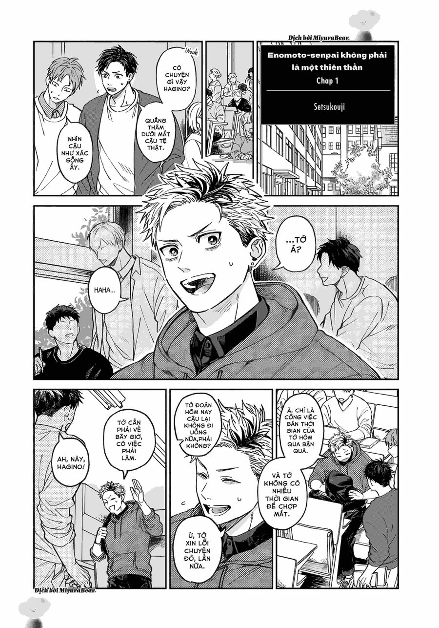 Enomoto-Senpai Không Phải Là Một Thiên Thần - Chapter 1
