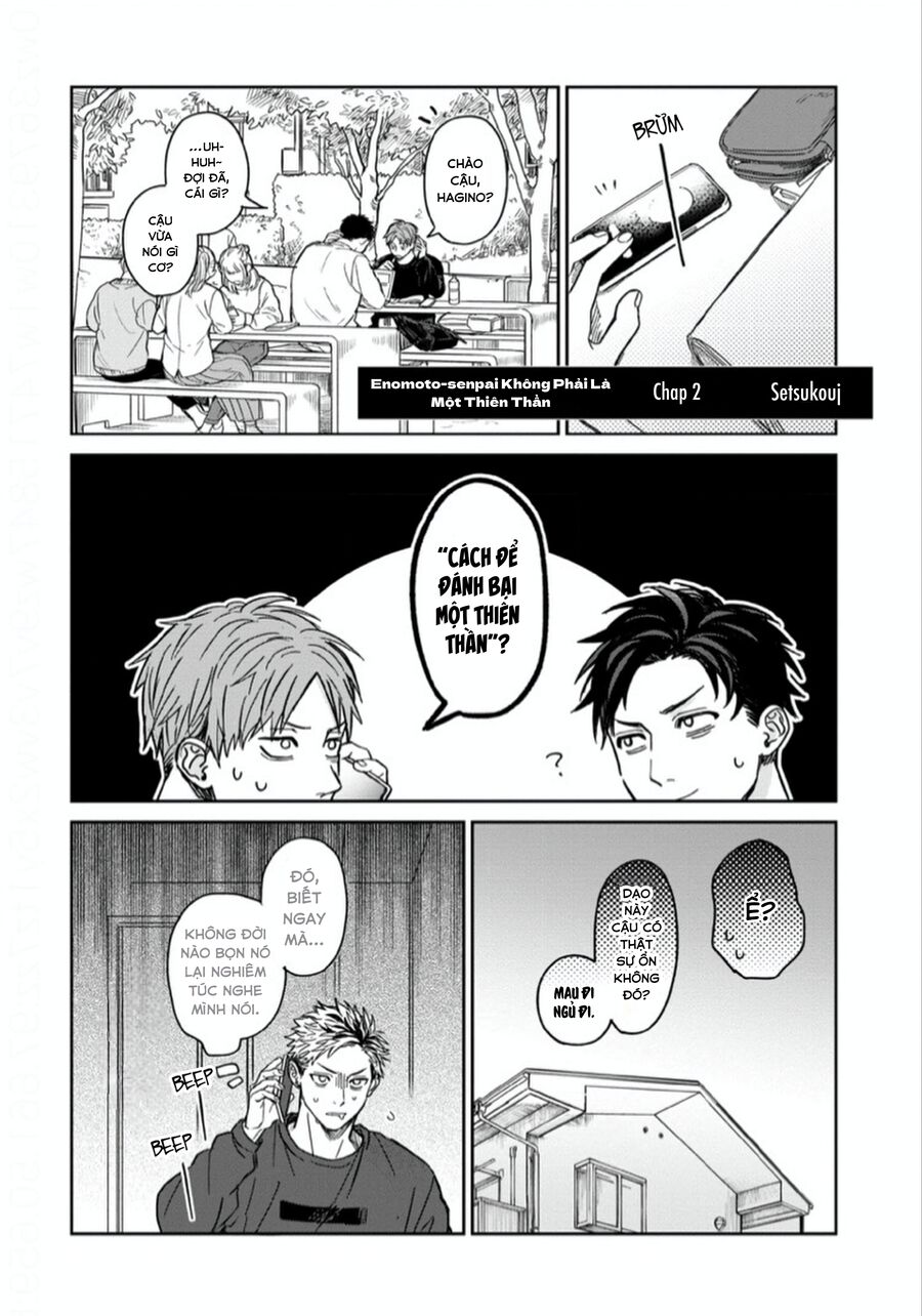Enomoto-Senpai Không Phải Là Một Thiên Thần - Chapter 2